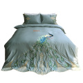 Hand Embroidered Bedding Set